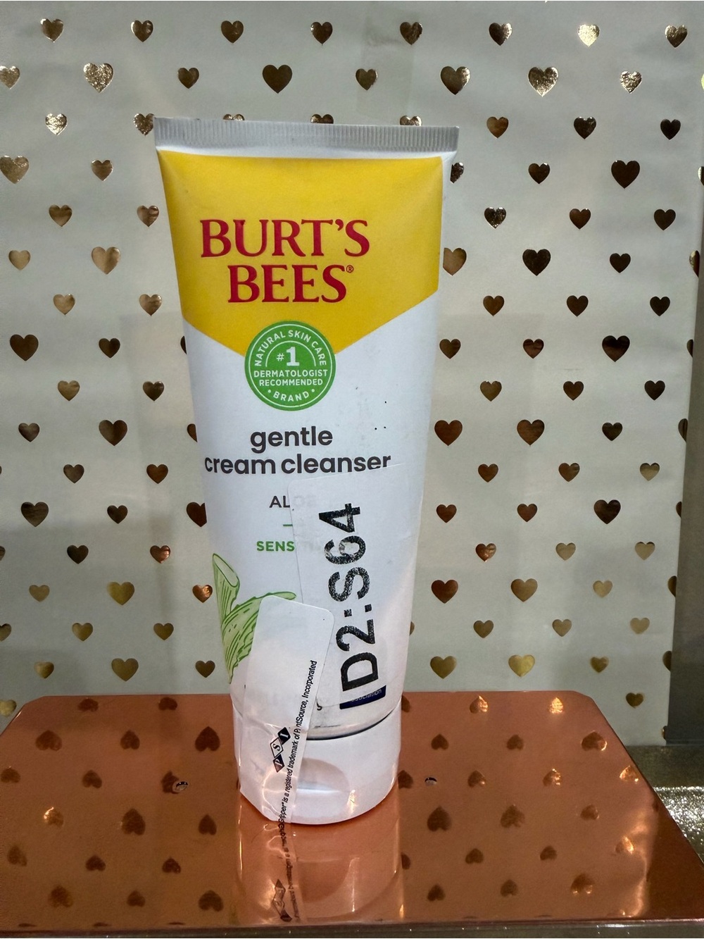 Burt’s Bees Gentle Cream Cleanser with Aloe for Sensitive Skin (NEW)